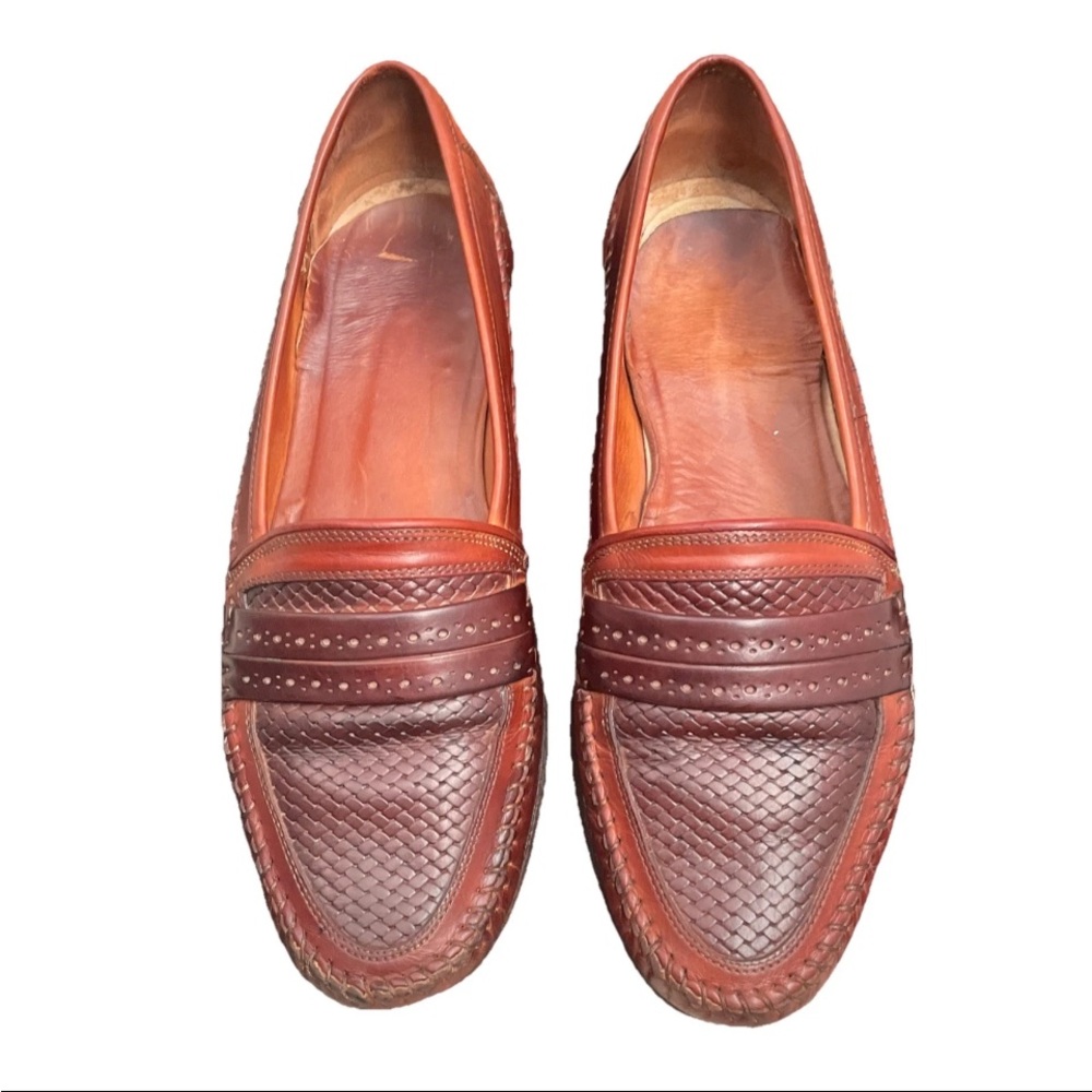 Allen Edmonds Men's Brown Leather Loafers